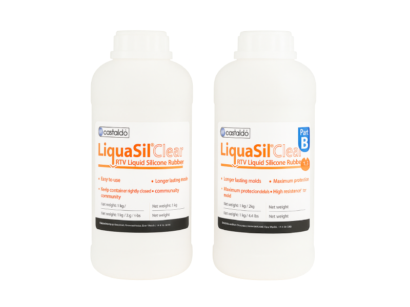 SILICONE LIQUASIL CLEAR 1:1 - Kit 2Kg