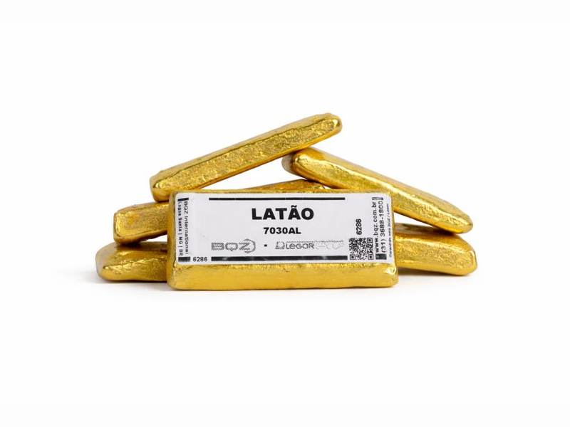 LINGOTE DE LATÃO 7030 (1KG)