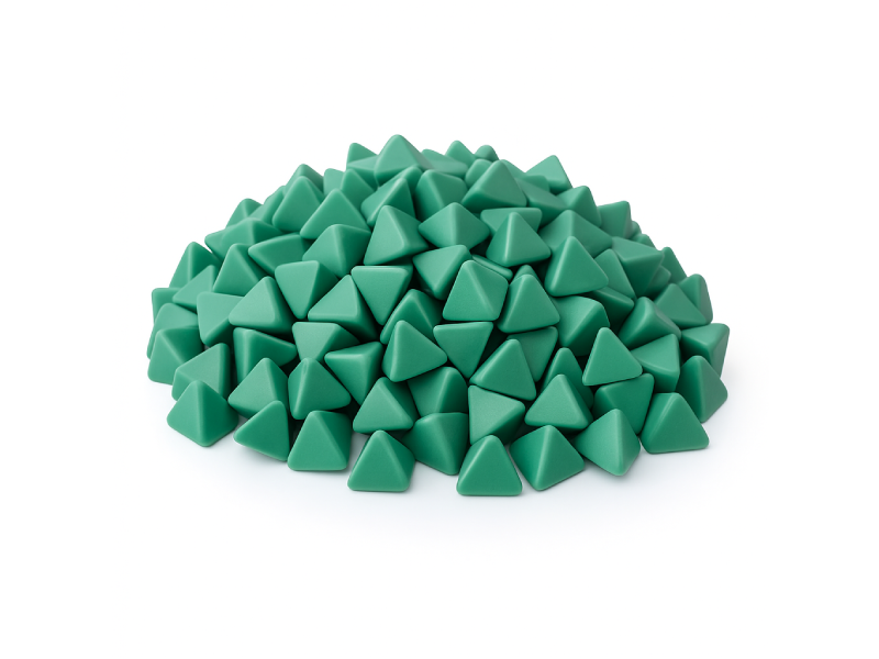 Abrasivo pirâmide verde grão 1000 - 1Kg